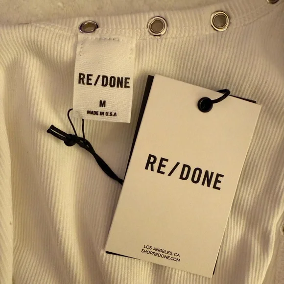 RE/DONE White Studded Tank Dress - Picture 3 of 3